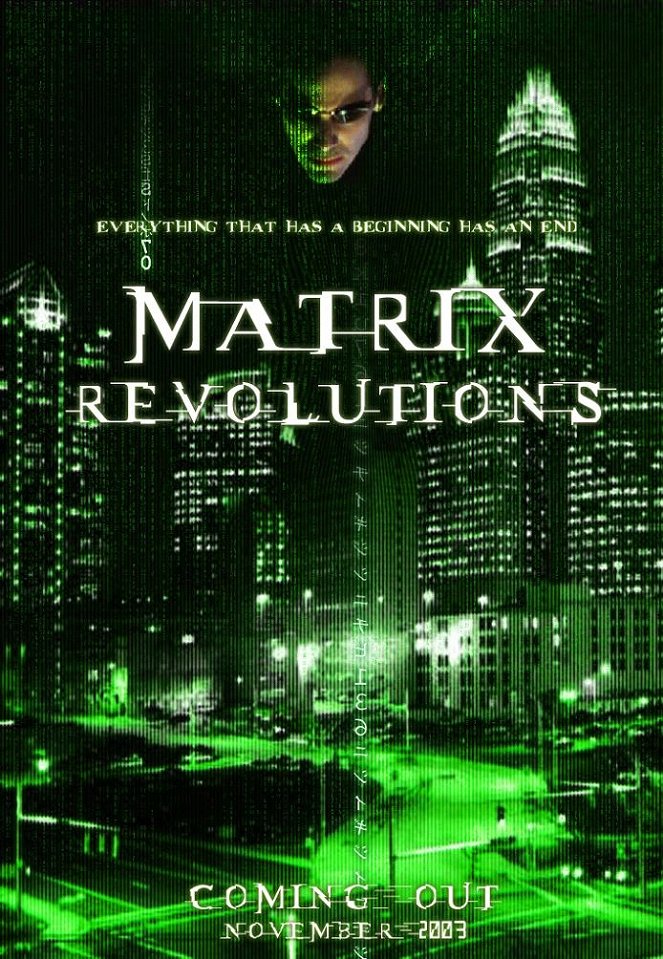 Matrix Revolutions - Cartazes
