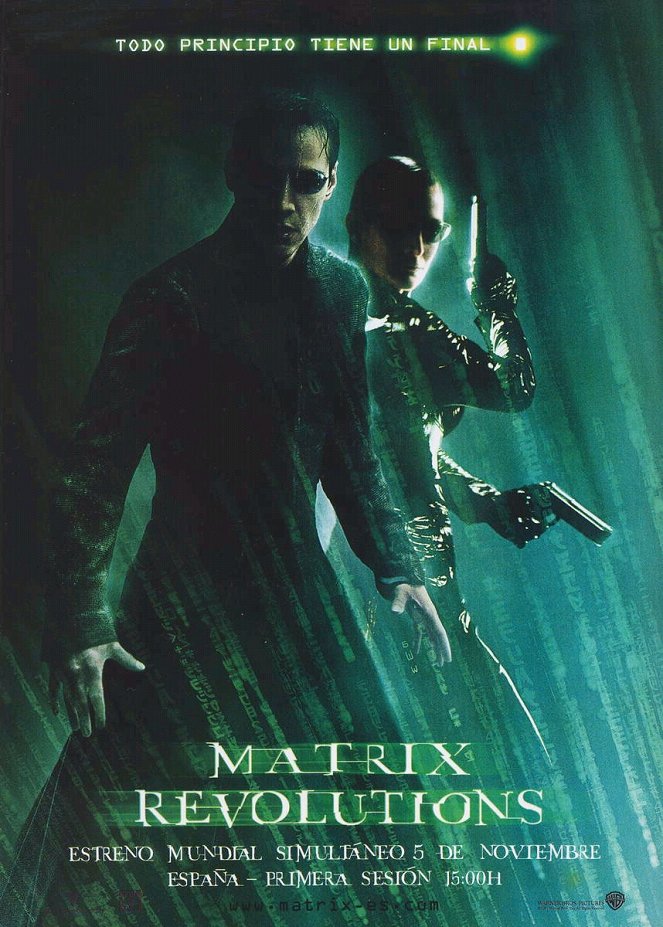 Matrix Revolutions - Carteles