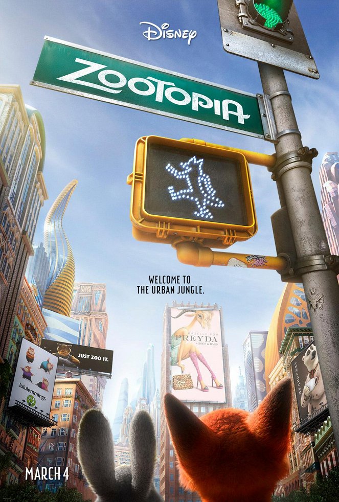 Zootropolis – Állati nagy balhé - Plakátok