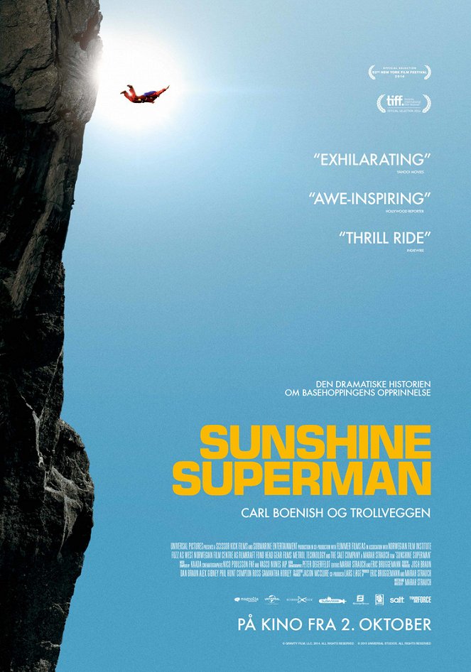 Sunshine Superman - Julisteet