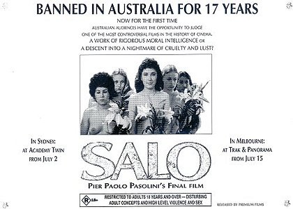 Salo, or The 120 Days of Sodom - Posters
