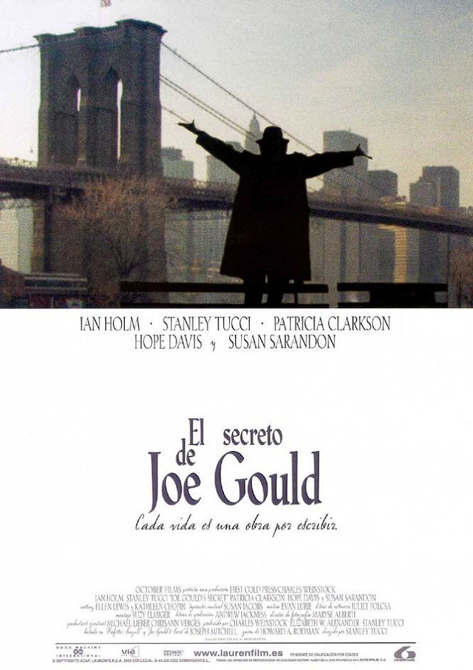 El secreto de Joe Gould - Carteles