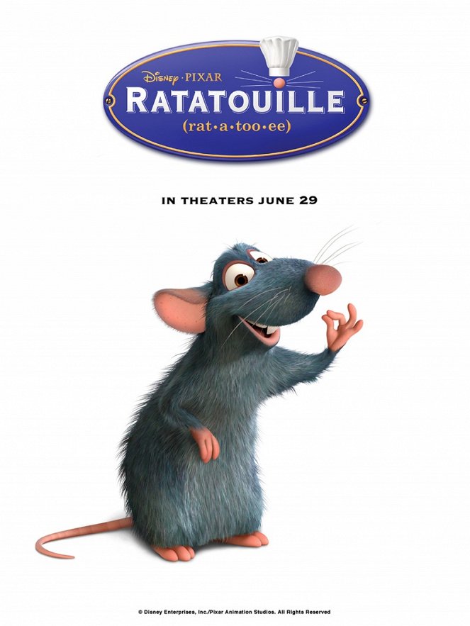 Ratatouille - Affiches