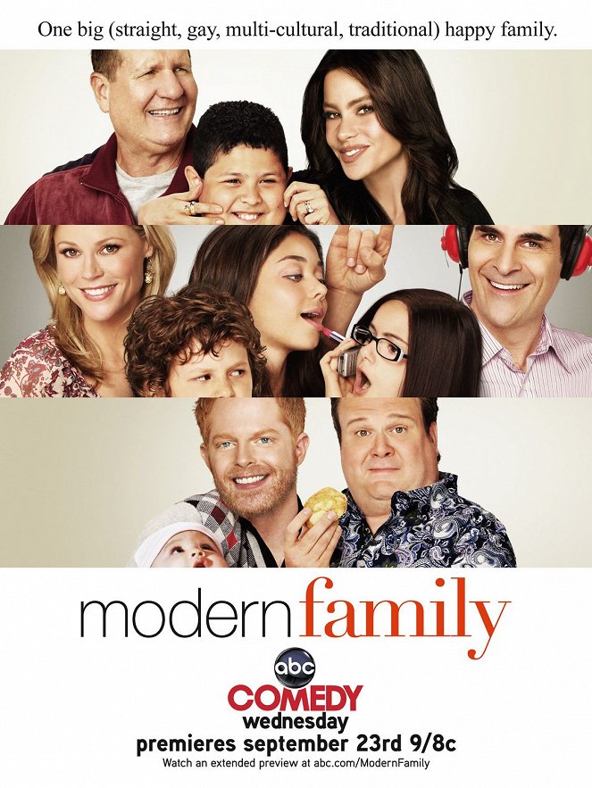 Egy rém modern család - Plakátok