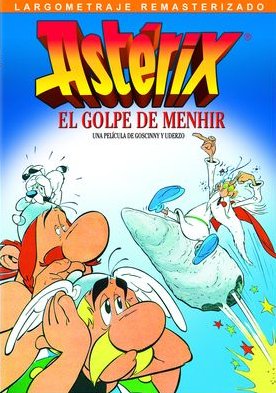 Astérix y el golpe del menhir - Carteles