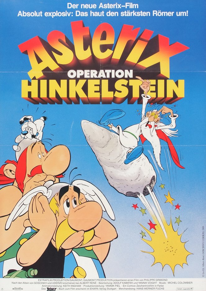 Asterix a veľký boj - Plagáty