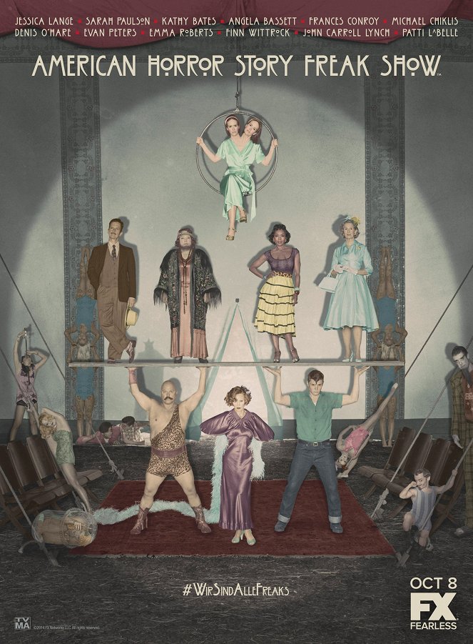 American Horror Story - American Horror Story - Freak Show - Affiches