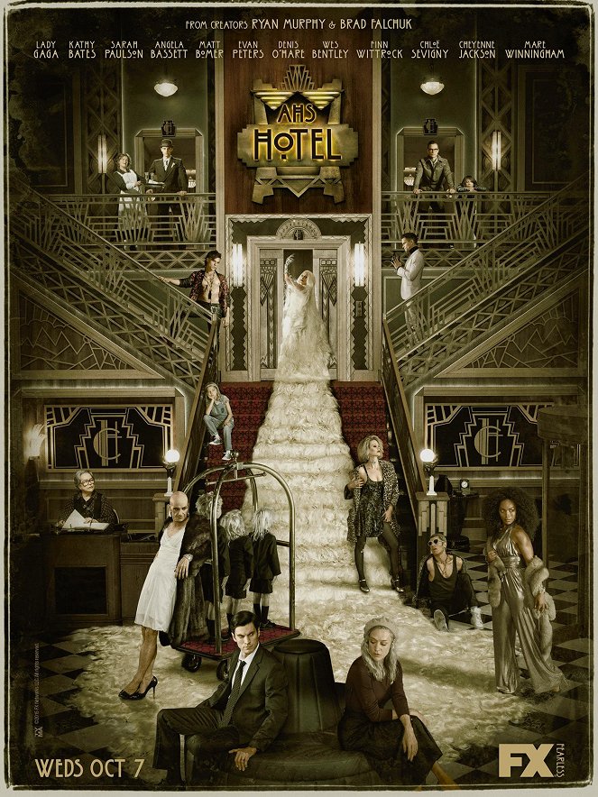 Amerikai Horror Story - Amerikai Horror Story - Hotel - Plakátok