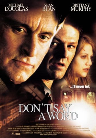 Don't Say a Word - Affiches