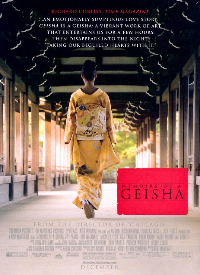 Mémoires d'une geisha - Affiches