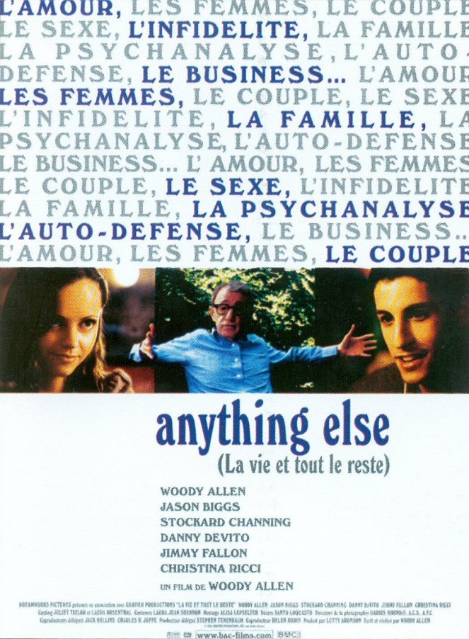 Anything Else - A Vida e Tudo o Mais - Cartazes