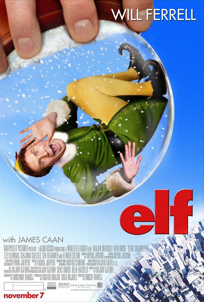 Elf - O Falso Duende - Cartazes