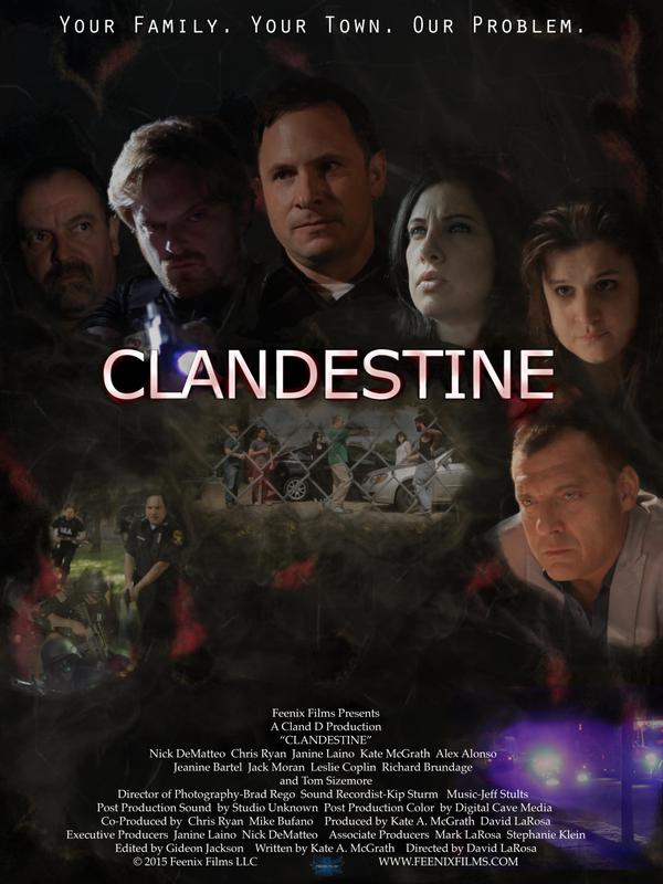 Clandestine - Plakate