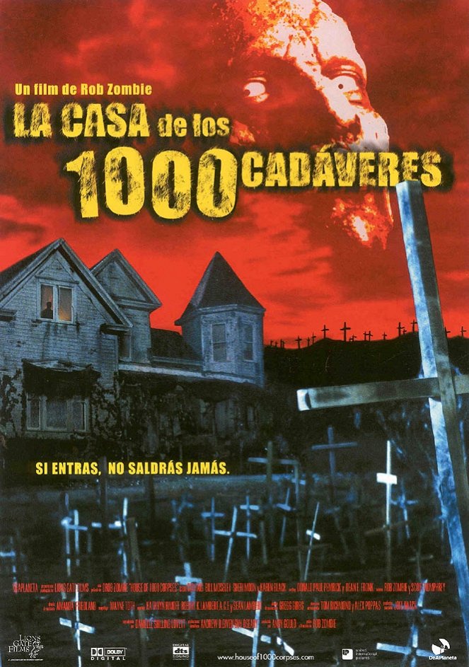 La casa de los 1000 cadáveres - Carteles