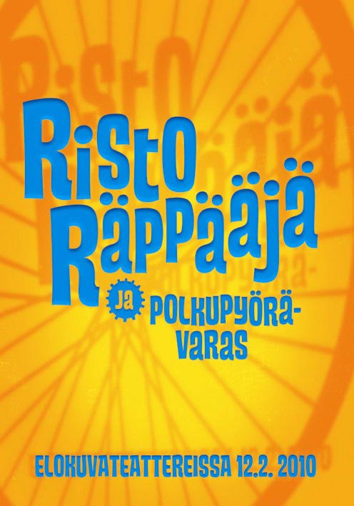 Risto Räppääjä ja polkupyörävaras - Plagáty