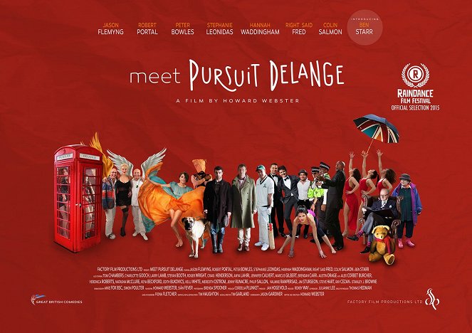 Meet Pursuit Delange: The Movie - Carteles