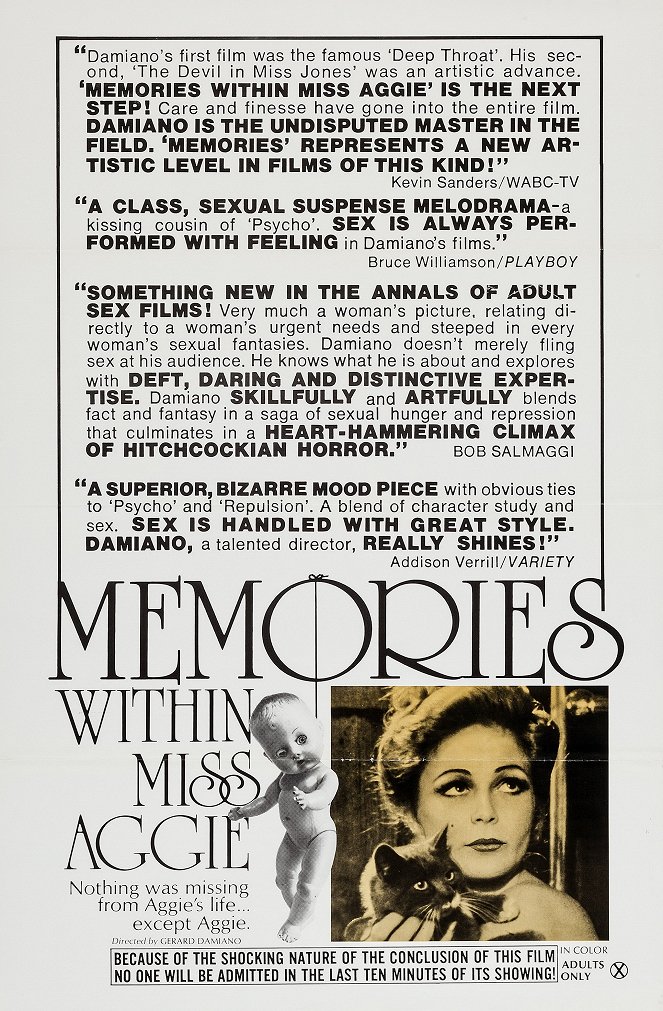 Memories Within Miss Aggie - Affiches
