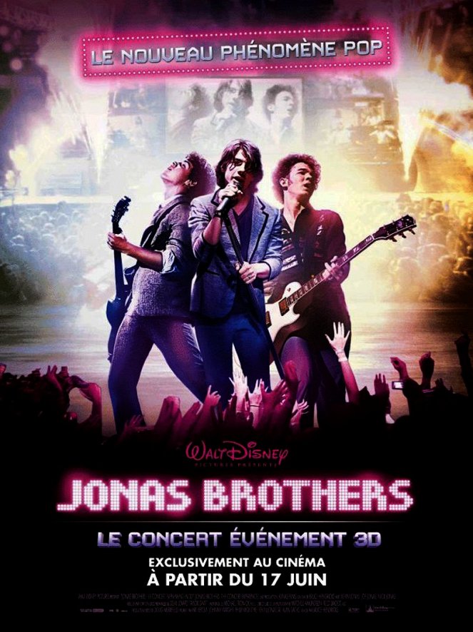 Jonas Brothers : Le concert événement 3D - Affiches