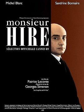 Monsieur Hire jegyessége - Plakátok