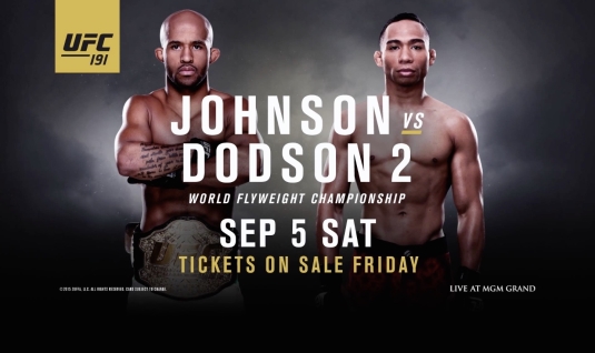 UFC 191: Johnson vs. Dodson 2 - Plakátok