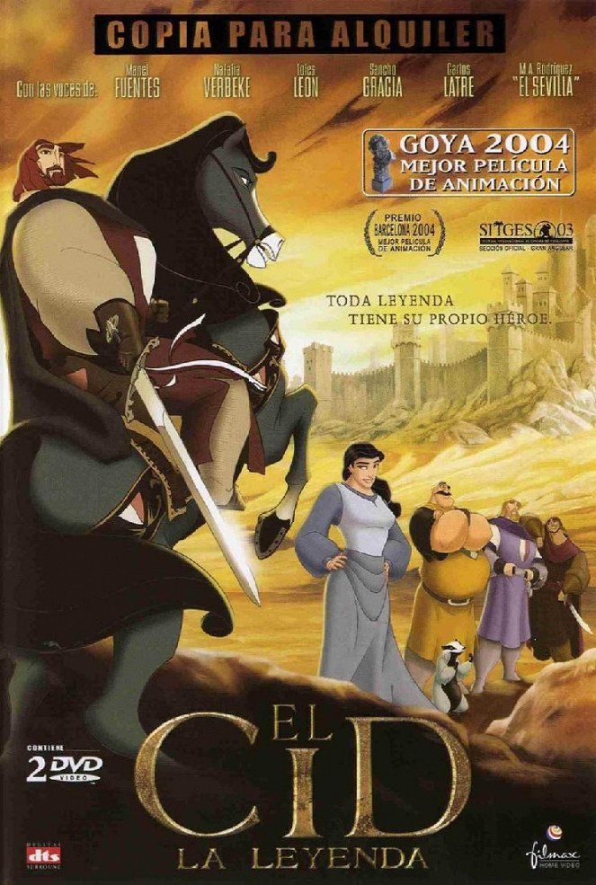 A legenda - El Cid - Plakátok