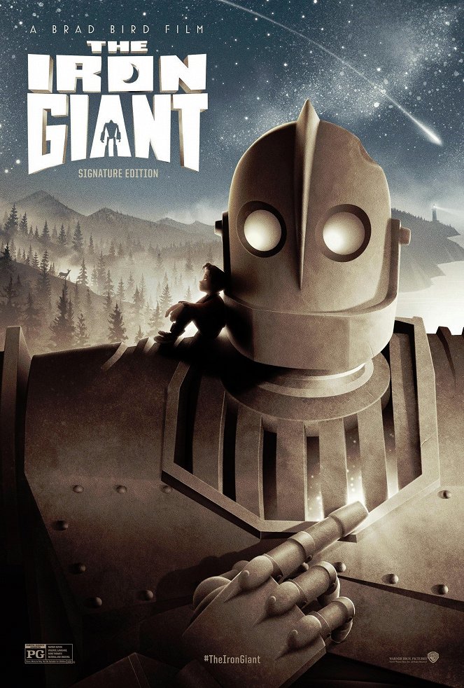 El gigante de hierro - Carteles