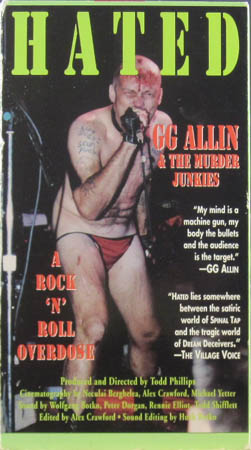 Hated: GG Allin & the Murder Junkies - Plakátok