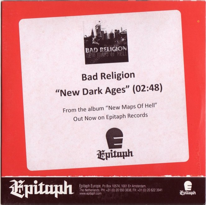 Bad Religion - New Dark Ages - Julisteet