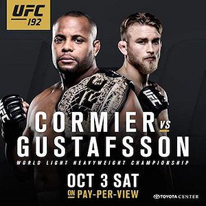 UFC 192: Cormier vs. Gustafsson - Cartazes