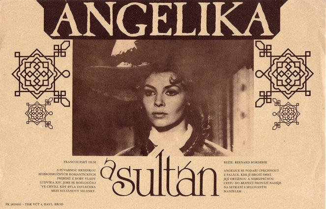 Angelika a sultán - Plagáty