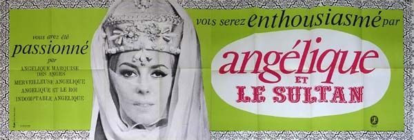 Angelika a sultán - Plakáty