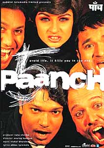 Paanch - Affiches
