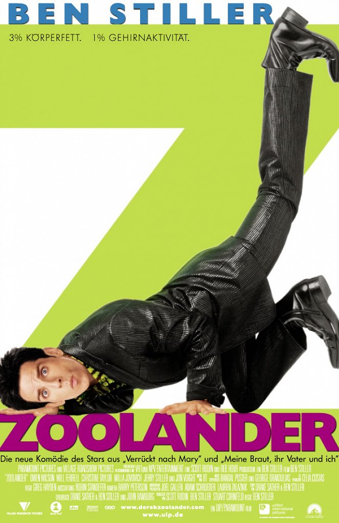 Zoolander - Plakáty