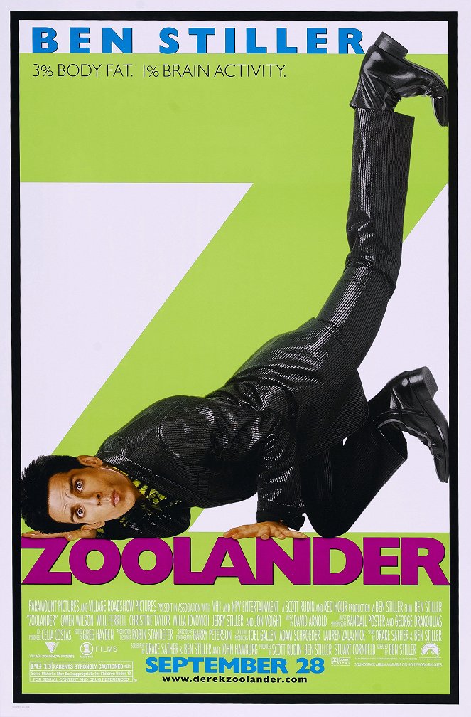 Zoolander – A trendkívüli - Plakátok