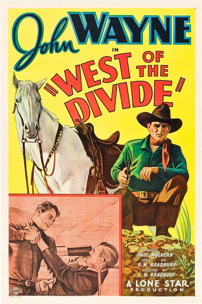 West of the Divide - Plakátok