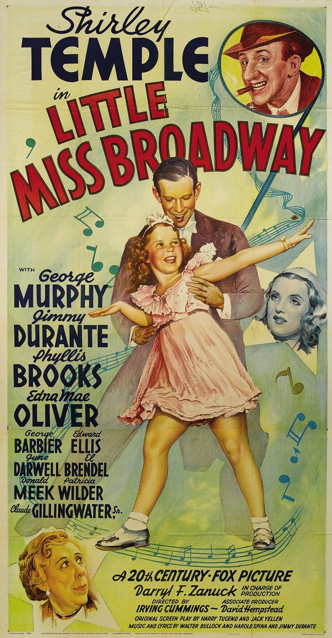 Little Miss Broadway - Plakátok