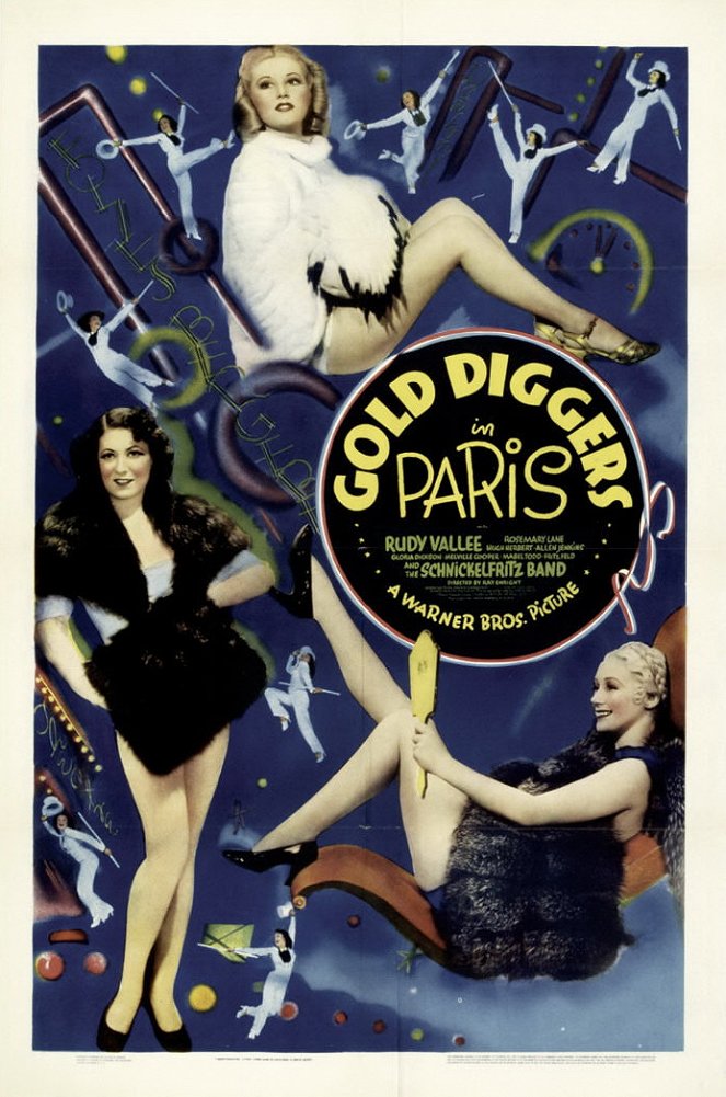 Gold Diggers in Paris - Plakaty