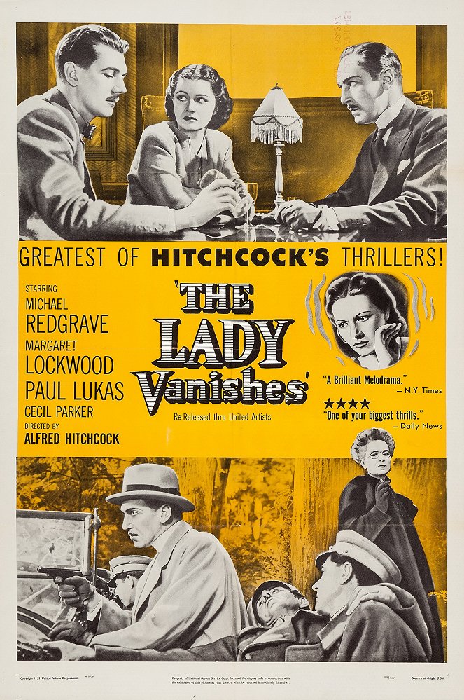 The Lady Vanishes - Posters