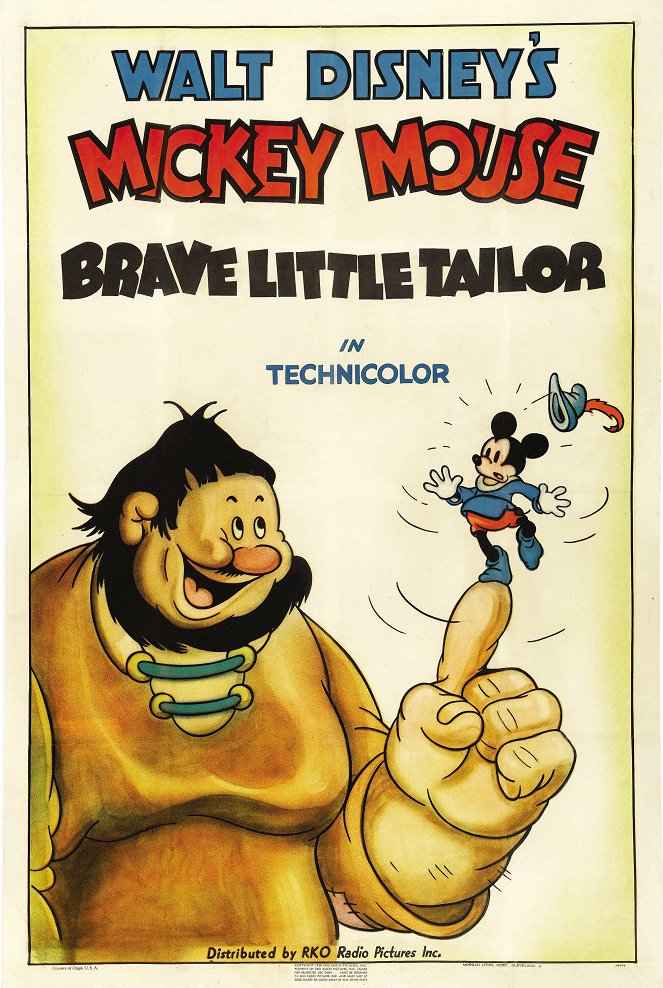 Brave Little Tailor - Affiches