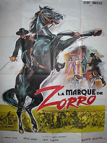 La Marque de Zorro - Affiches