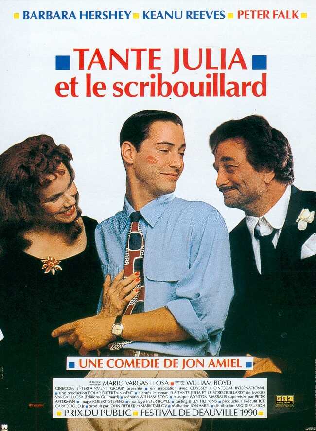 Tante Julia et le scribouillard - Affiches