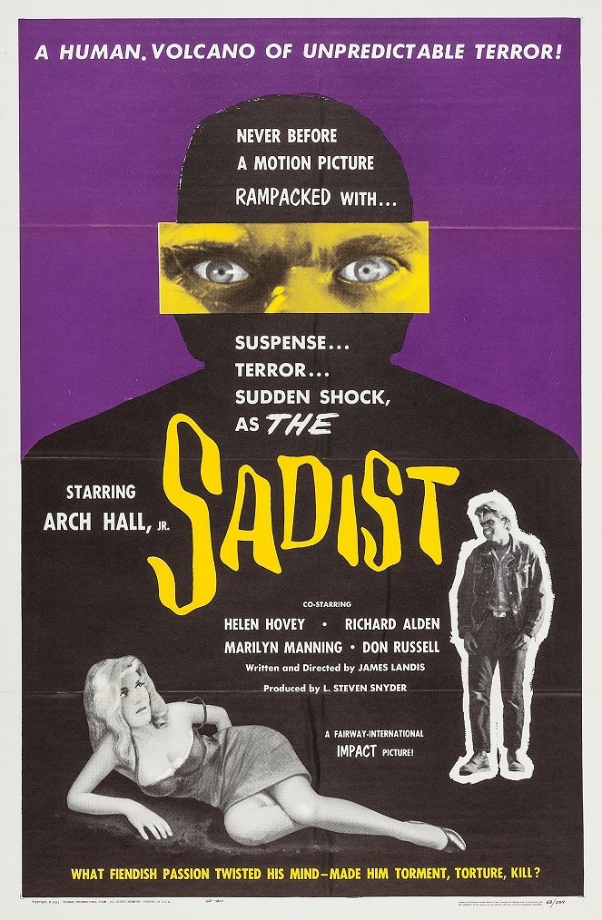 The Sadist - Plakaty