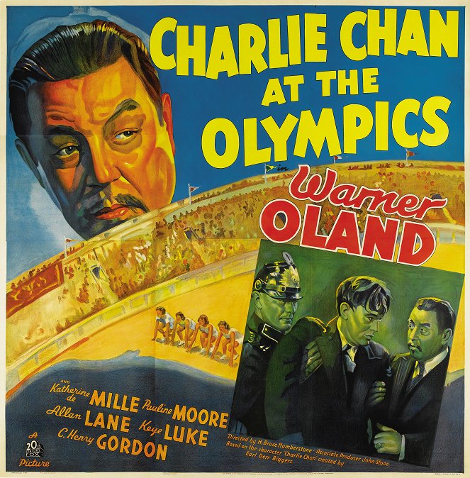 Charlie Chan at the Olympics - Carteles