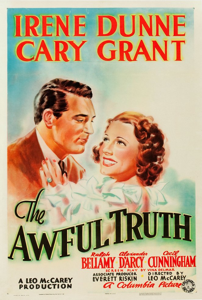 The Awful Truth - Posters