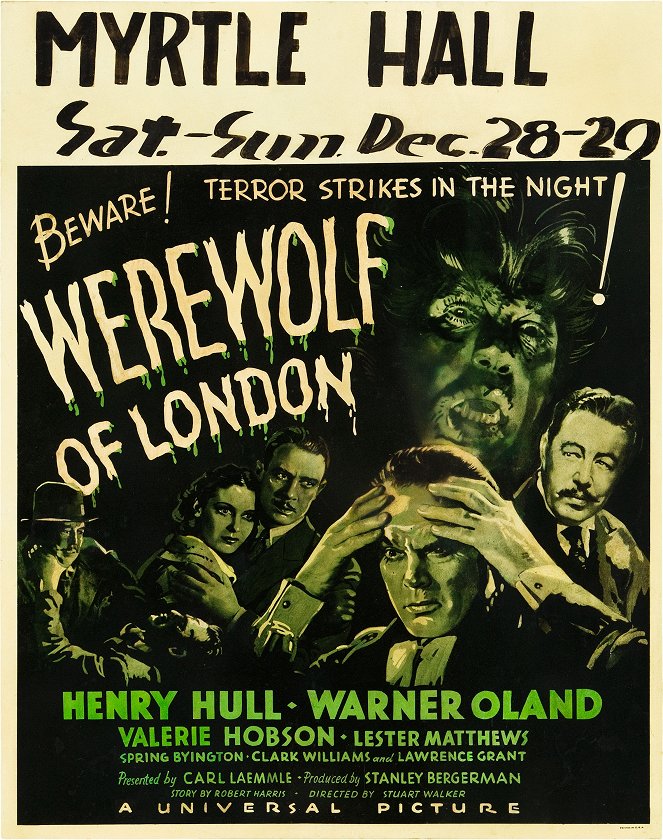 Werewolf of London - Posters