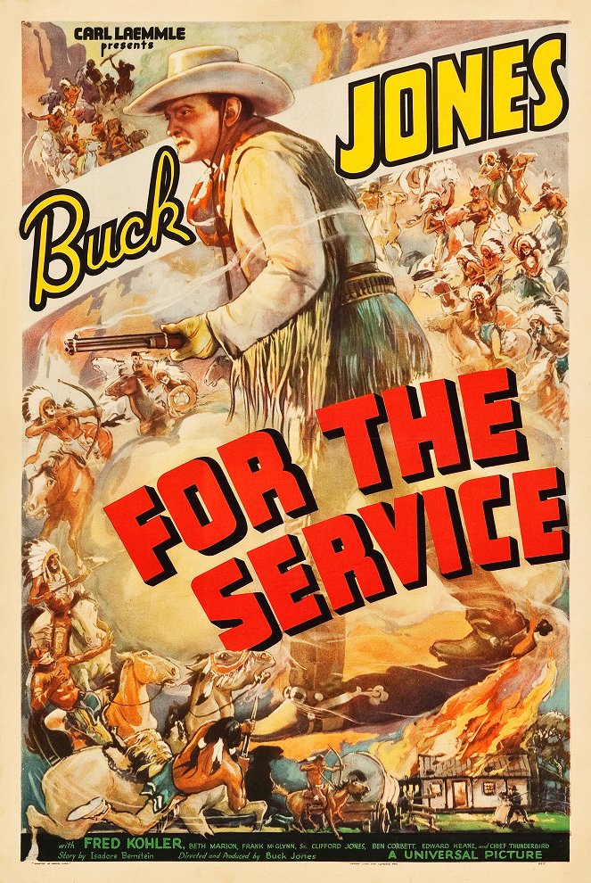 For the Service - Cartazes