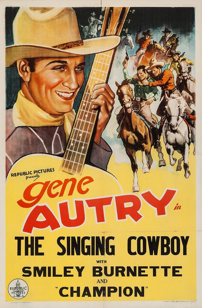 The Singing Cowboy - Posters