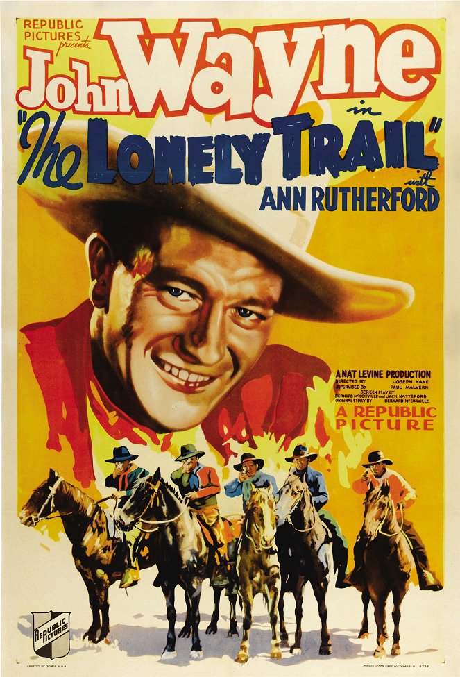 The Lonely Trail - Plakátok