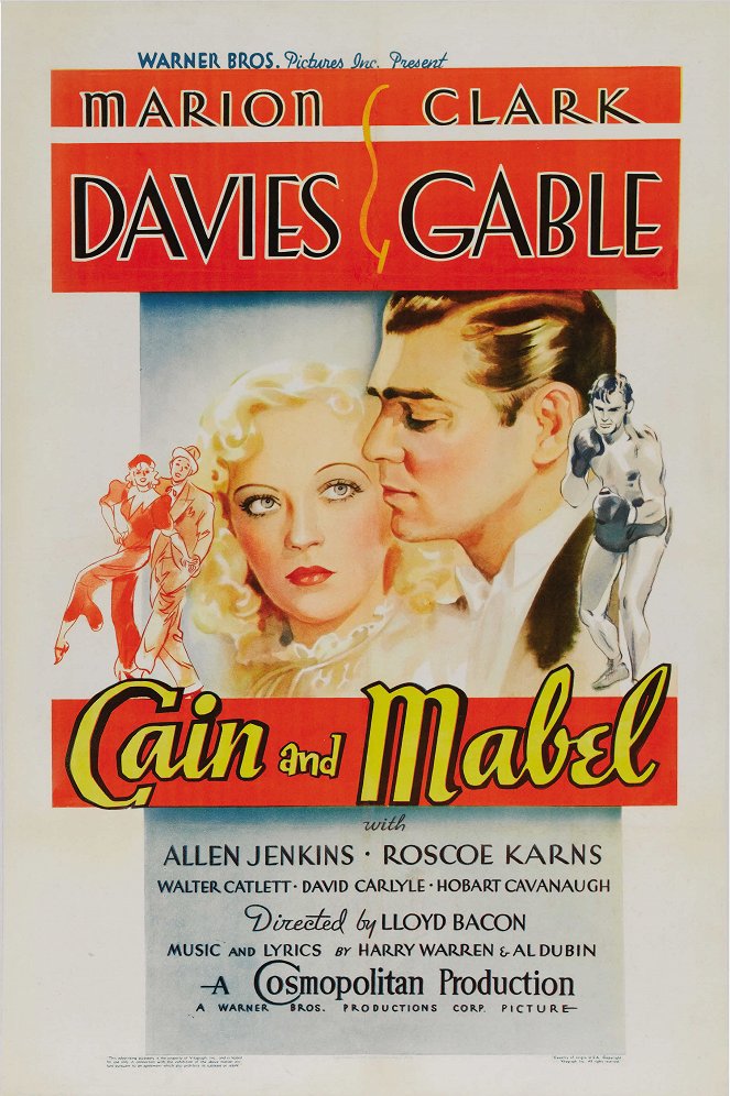 Cain and Mabel - Carteles
