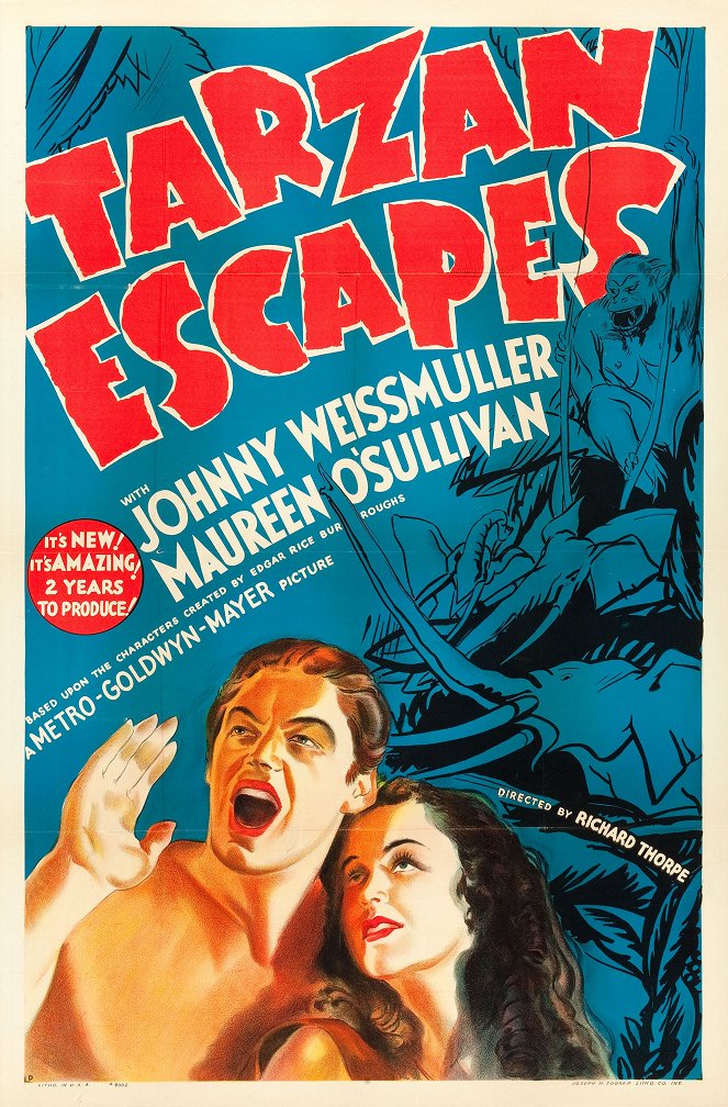 Tarzan Escapes - Plakáty